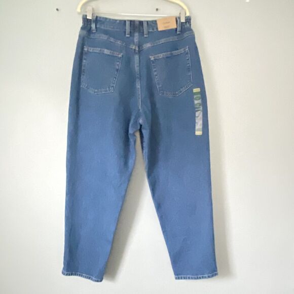 L.L. Bean Jeans Womens Size 16 Petite Original Fit Relaxed Elastic Waist NEW - Picture 2 of 9